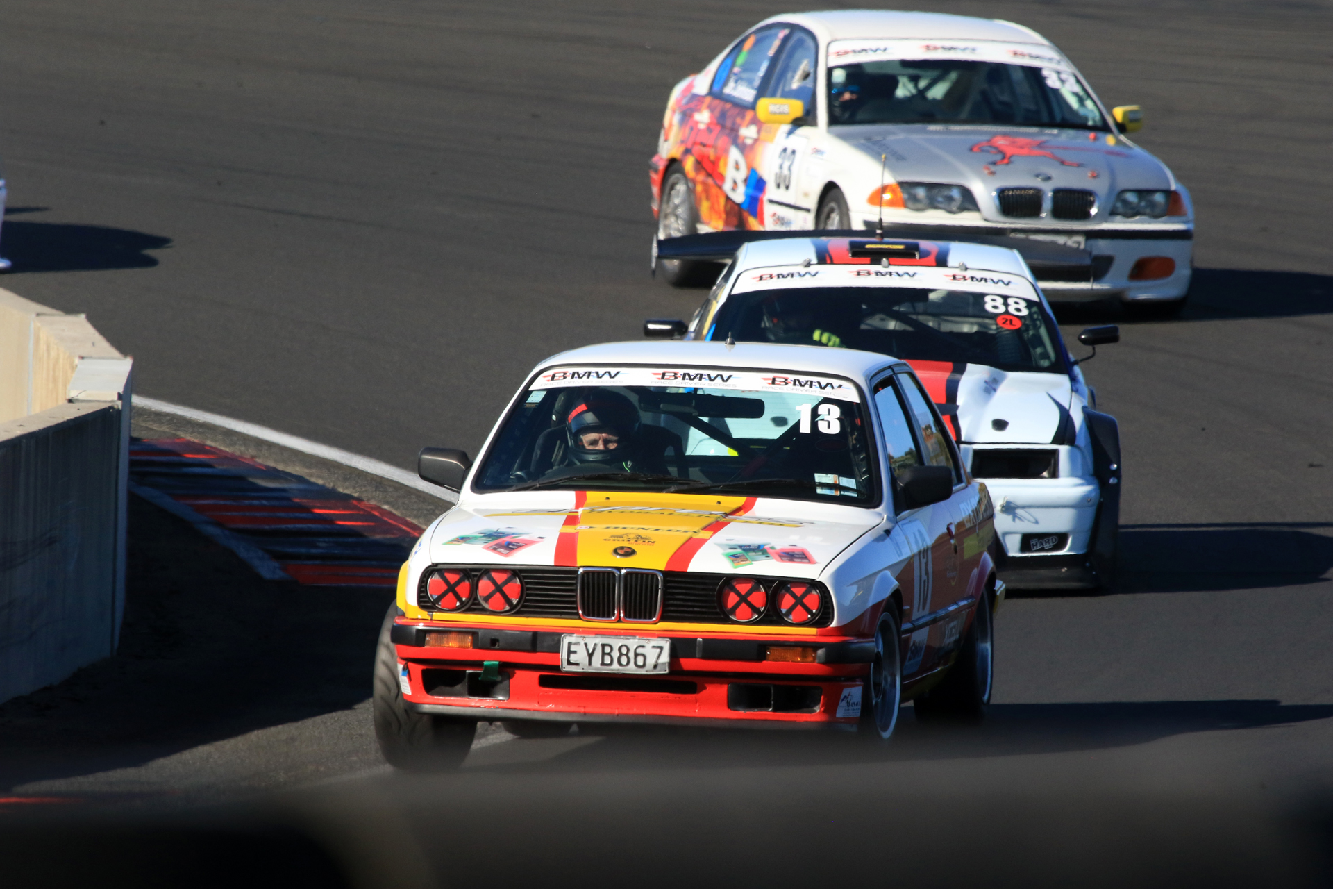 Laurie Griffin racing