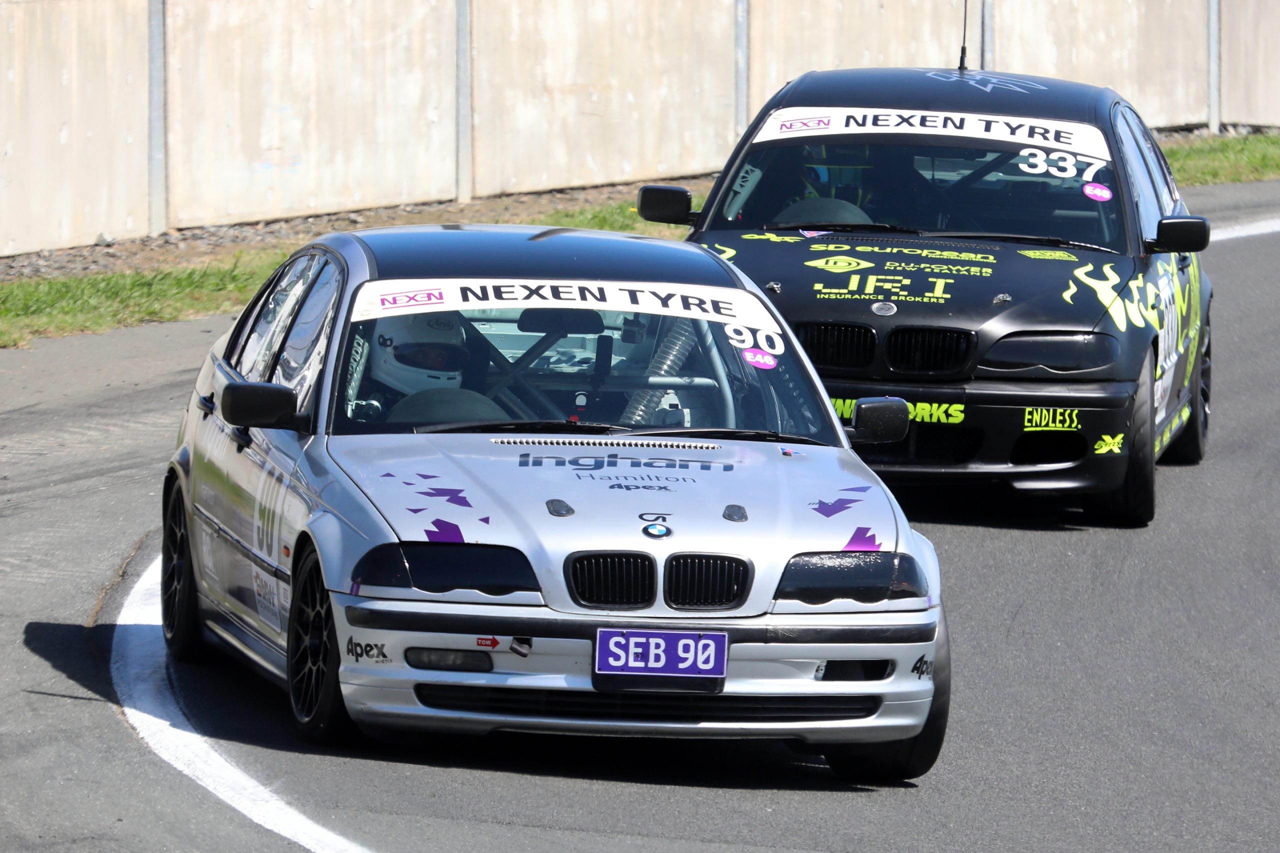 Sebastian Noble racing