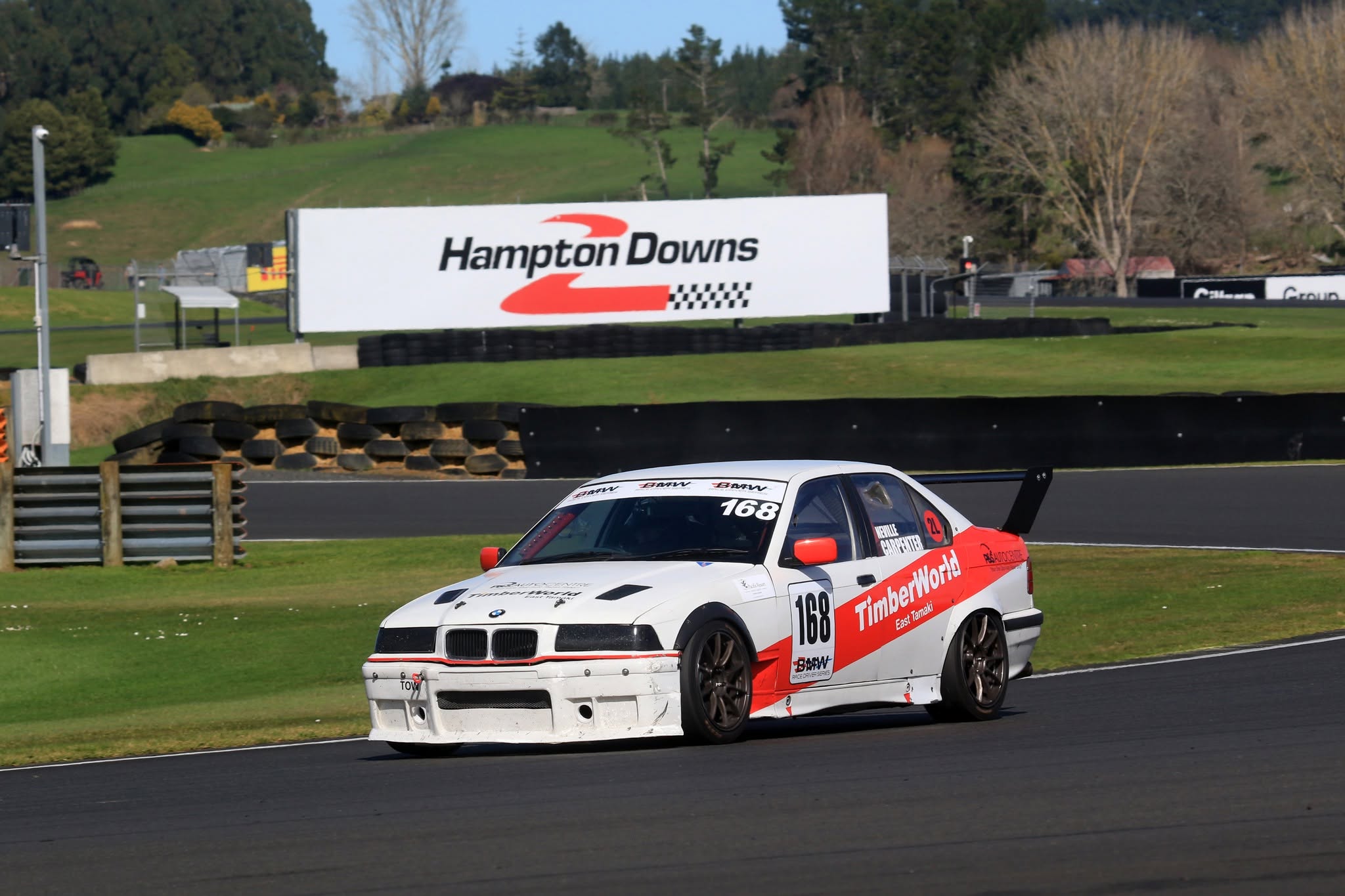 Neville Carpenter racing